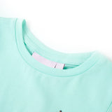 VidaXL Kindershirt 92 Hellseeblau