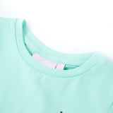 VidaXL Kindershirt 140 Hellseeblau