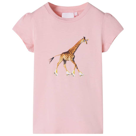 VidaXL Kindershirt 104 hellrosa