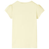VidaXL Kindershirt 140 zartgelb