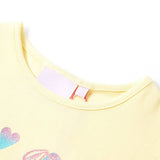 VidaXL Kindershirt 140 zartgelb