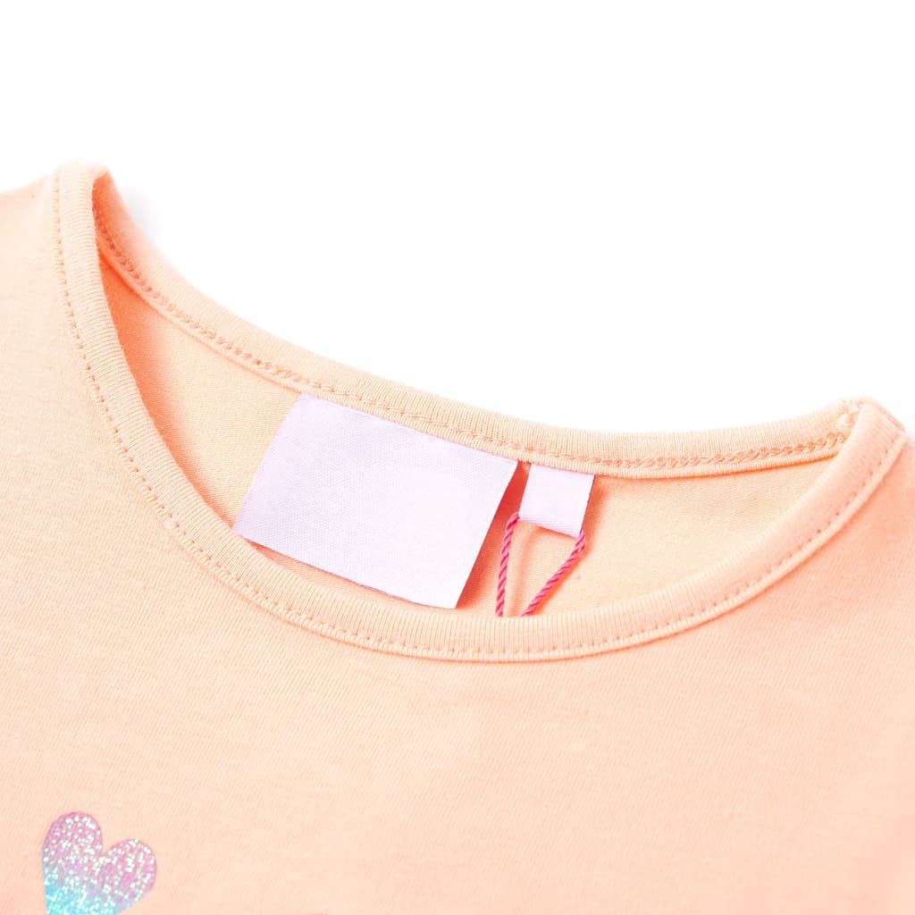 VidaXL Kindershirt 92 hellorange