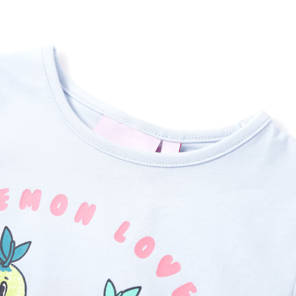 VidaXL Kindershirt 104 Hellblau