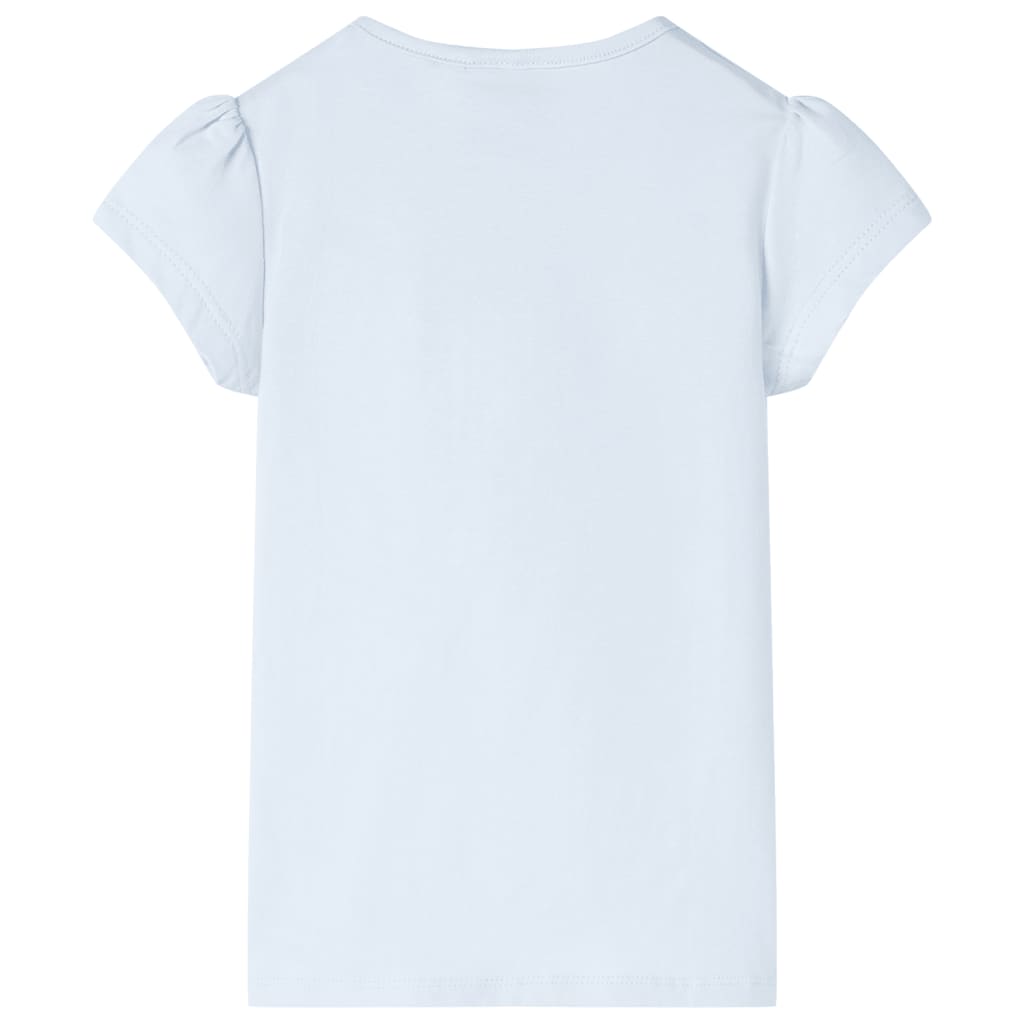 VidaXL Kindershirt 128 Hellblau
