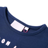 VidaXL Kinderhemd 104 Marineblau