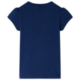 VidaXL Kinderhemd 116 Marineblau