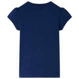 VidaXL Kinderhemd 140 Marineblau