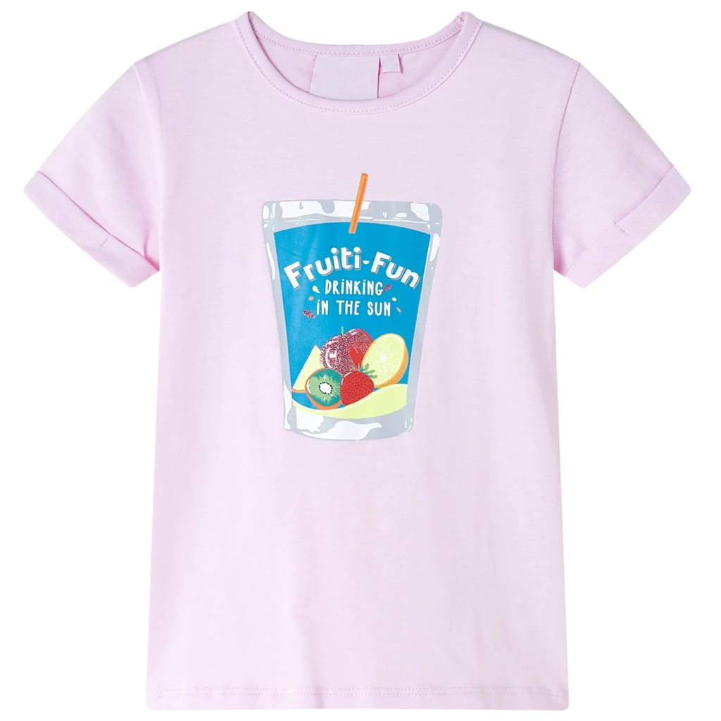 VidaXL Kindershirt 92 zartrosa