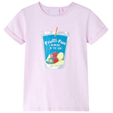 VidaXL Kindershirt 104 zartrosa