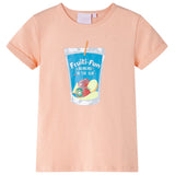 VidaXL Kindershirt 104 hellorange