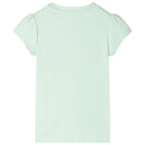 VidaXL Kindershirt mit Flügelärmeln 92 zartgrün