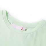VidaXL Kindershirt mit Flügelärmeln 116 zartgrün