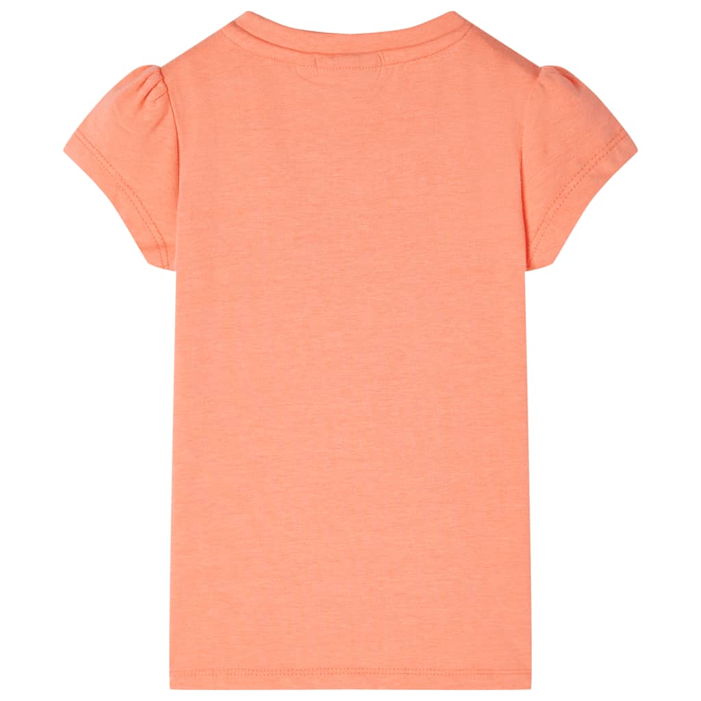 VidaXL Kindershirt mit Flügelärmeln 92 neonorange