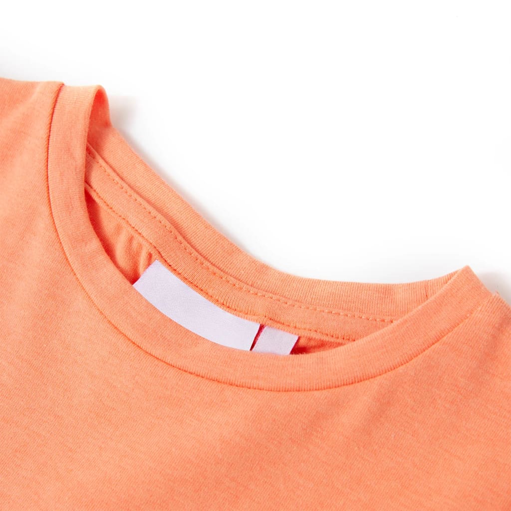 VidaXL Kindershirt mit Flügelärmeln 92 neonorange