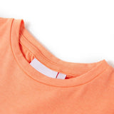 VidaXL Kindershirt mit Flügelärmeln 92 neonorange