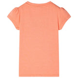 VidaXL Kindershirt mit Flügelärmeln 140 neonorange