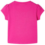 VidaXL Kindershirt 140 Dunkelrosa