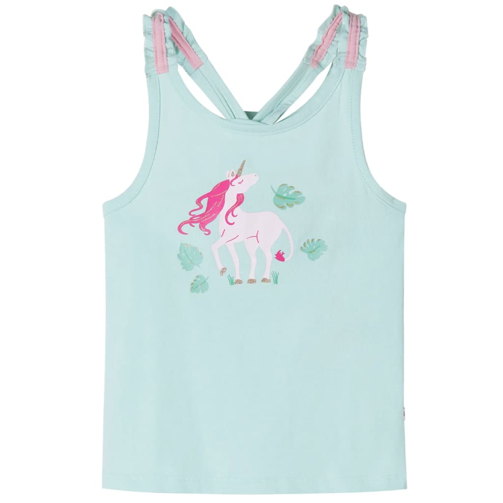 VidaXL Kinder-Top 140 helles Mint