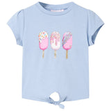 VidaXL Kindershirt 140 blau