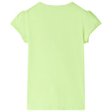 VidaXL Kindershirt 104 neongelb