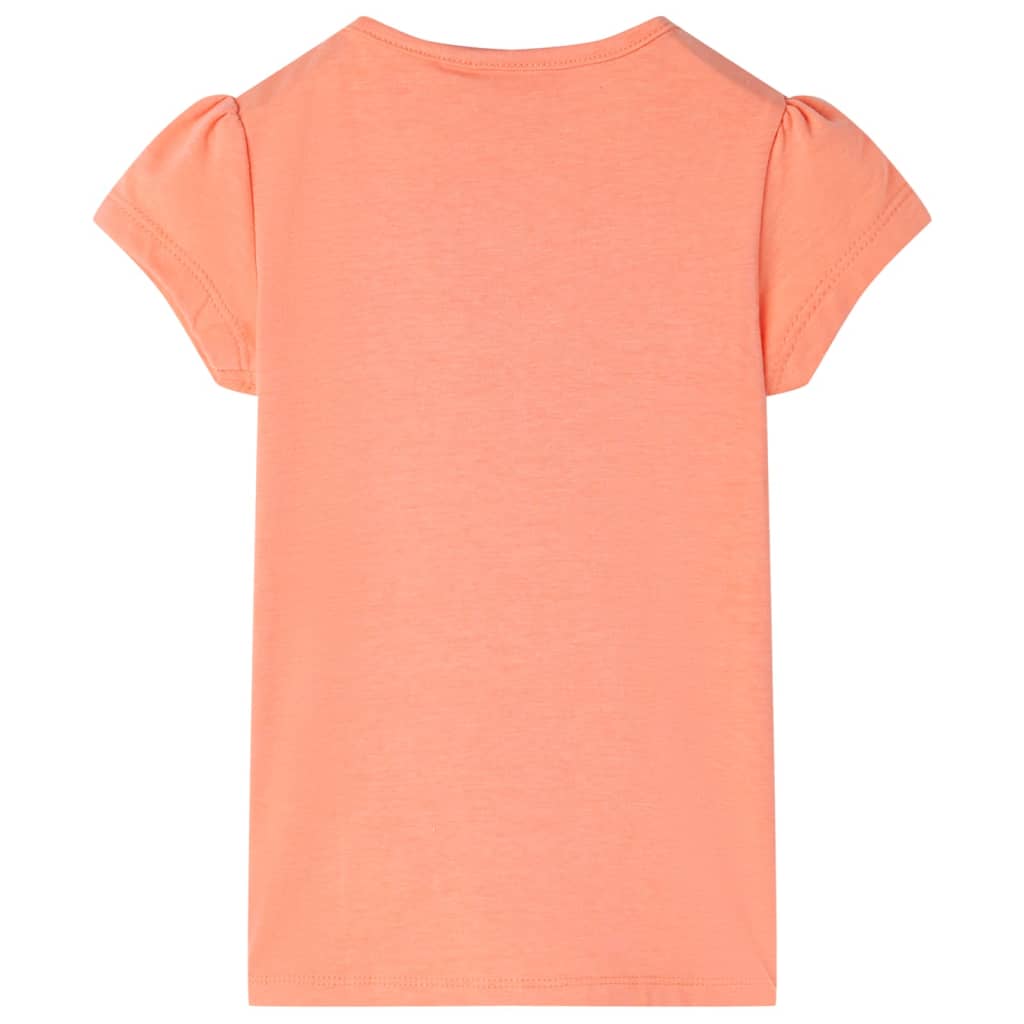 VidaXL Kindershirt 128 neonorange