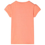 VidaXL Kindershirt 128 neonorange