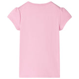 VidaXL Kindershirt 104 leuchtendes Rosa