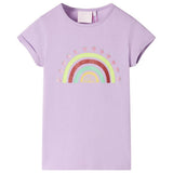 VidaXL Kindershirt 116 Flieder