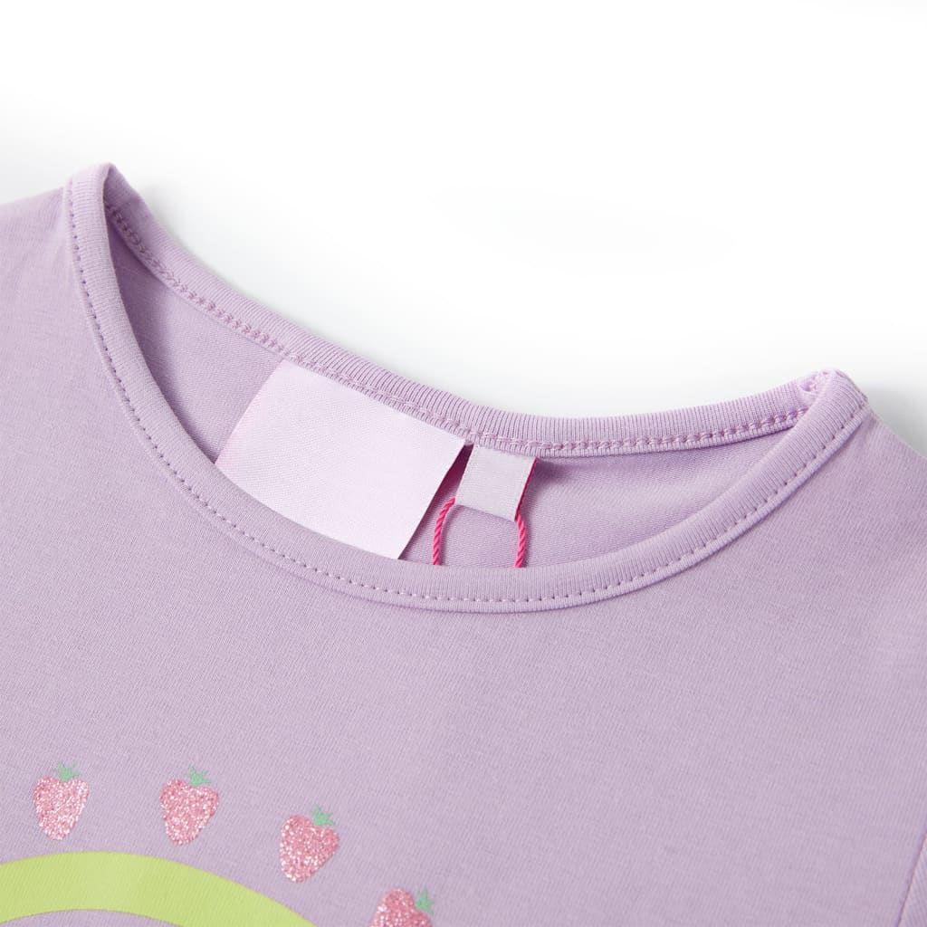 VidaXL Kindershirt 116 Flieder