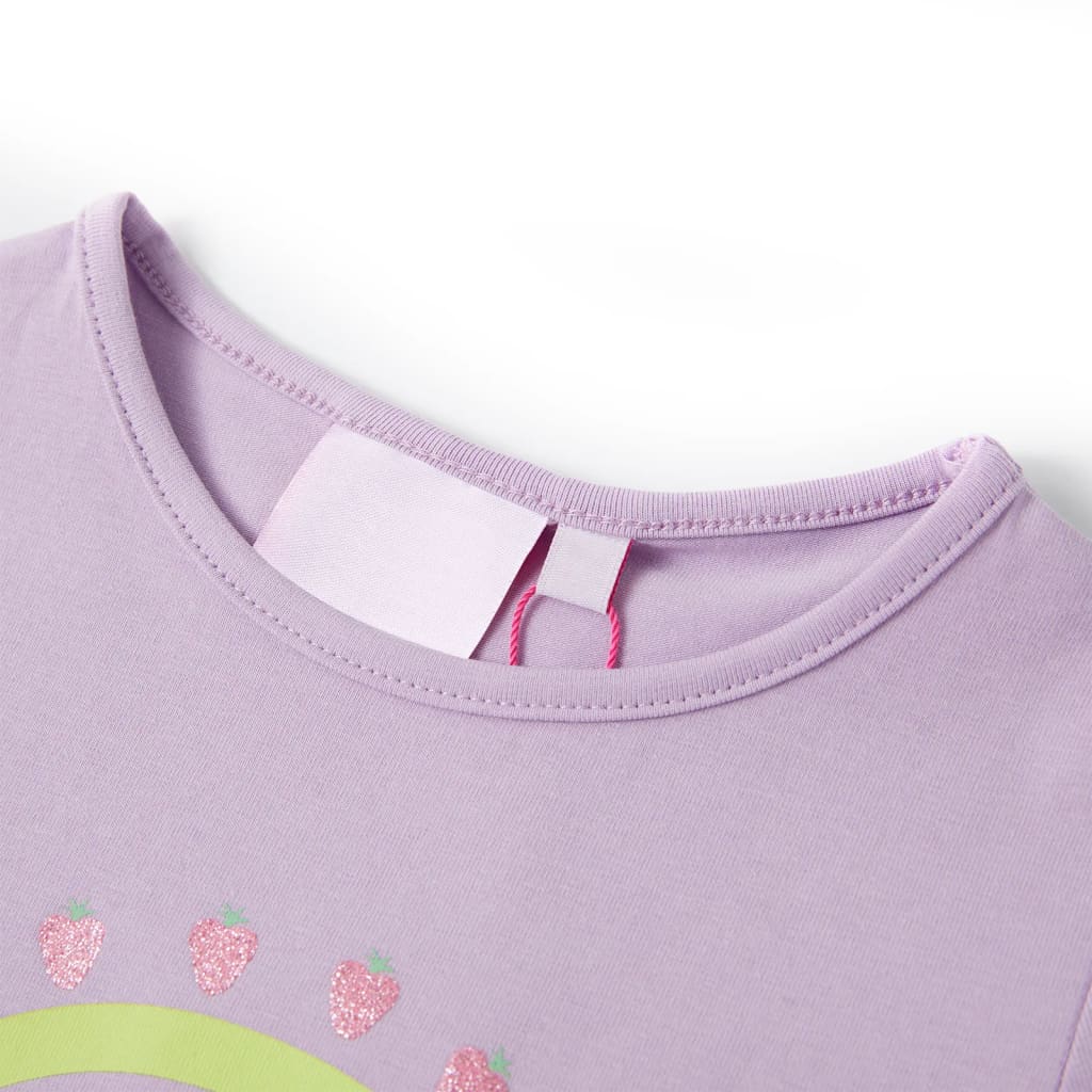 VidaXL Kindershirt 140 Flieder