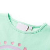 VidaXL Kindershirt 92 hellgrün