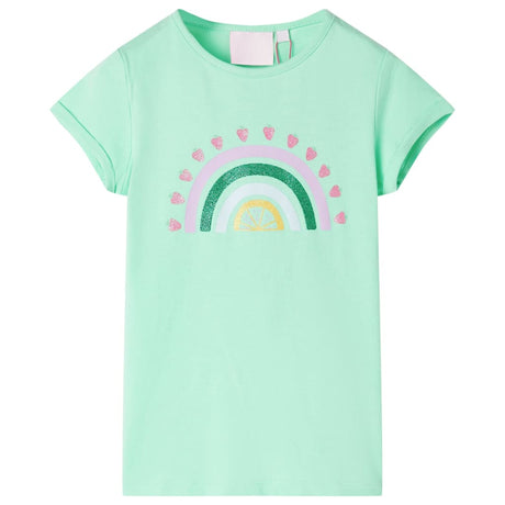 VidaXL Kindershirt 104 hellgrün