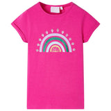 VidaXL Kindershirt 104 Dunkelrosa