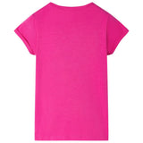 VidaXL Kindershirt 104 Dunkelrosa