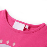 VidaXL Kindershirt 104 Dunkelrosa