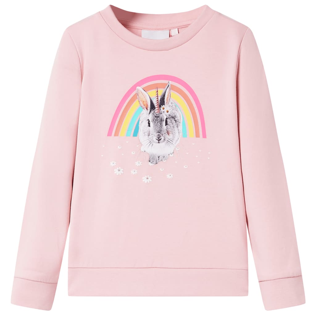 VidaXL Kinderpullover 140 Hellrosa