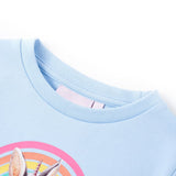 VidaXL Kinderpullover 140 Hellblau