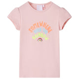 VidaXL Kindershirt 92 hellrosa