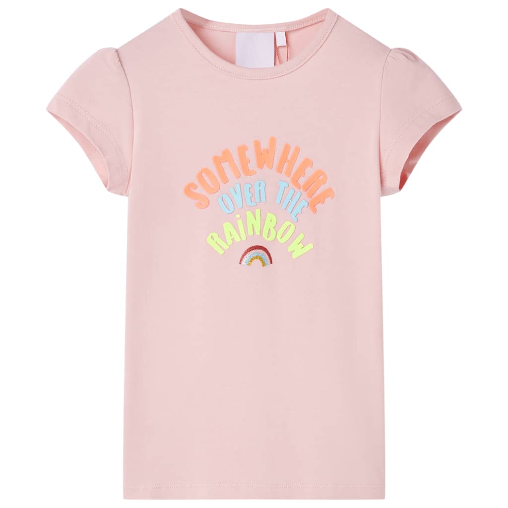 VidaXL Kindershirt 104 hellrosa