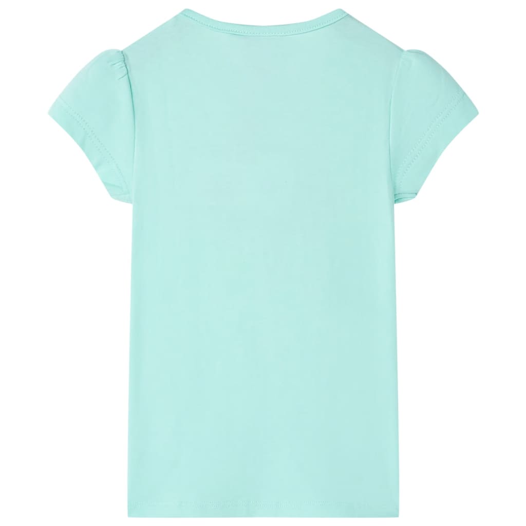 VidaXL Kindershirt 92 Hellseeblau