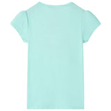 VidaXL Kindershirt 104 Hellseeblau