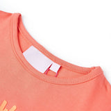 VidaXL Kindershirt 92 korallenfarben