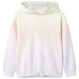 VidaXL Kinderpullover mit Kapuze 140 Sterne Weiß
