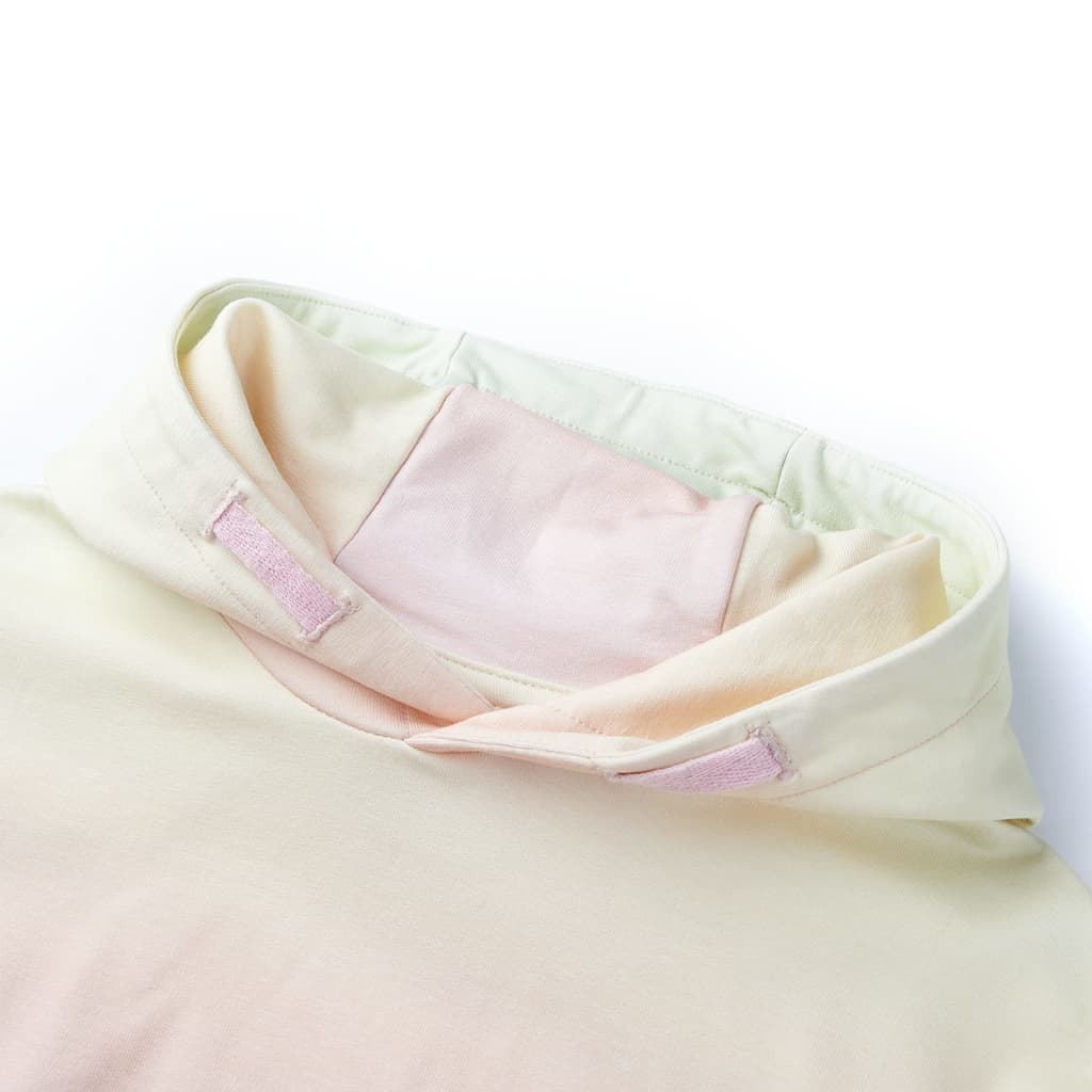 VidaXL Kinderpullover mit Kapuze 140 Sterne Weiß