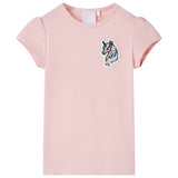 VidaXL Kindershirt 104 hellrosa