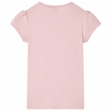 VidaXL Kindershirt 128 hellrosa