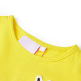 VidaXL Kindershirt 116 leuchtendes Gelb
