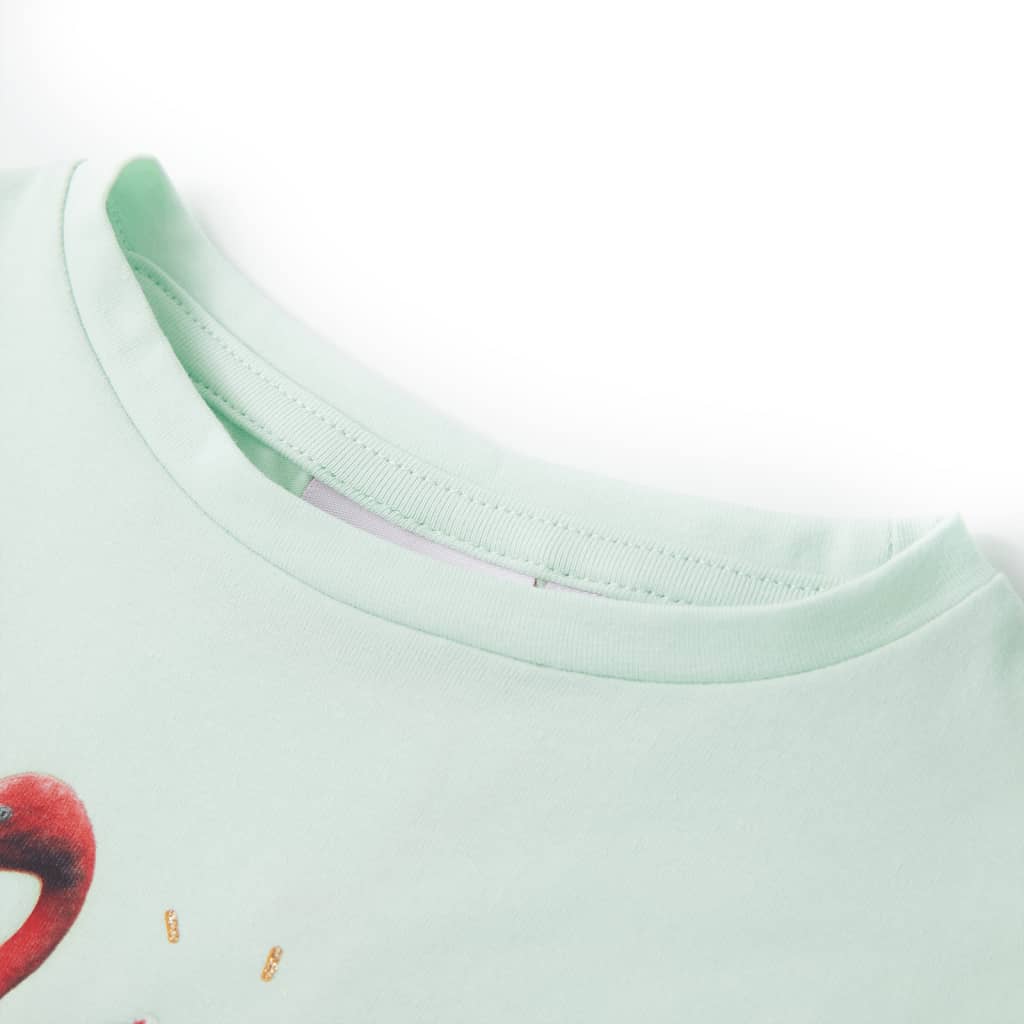 VidaXL Kindershirt 116 hellmint