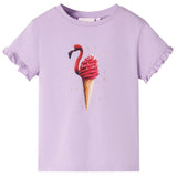 VidaXL Kindershirt 128 Flieder