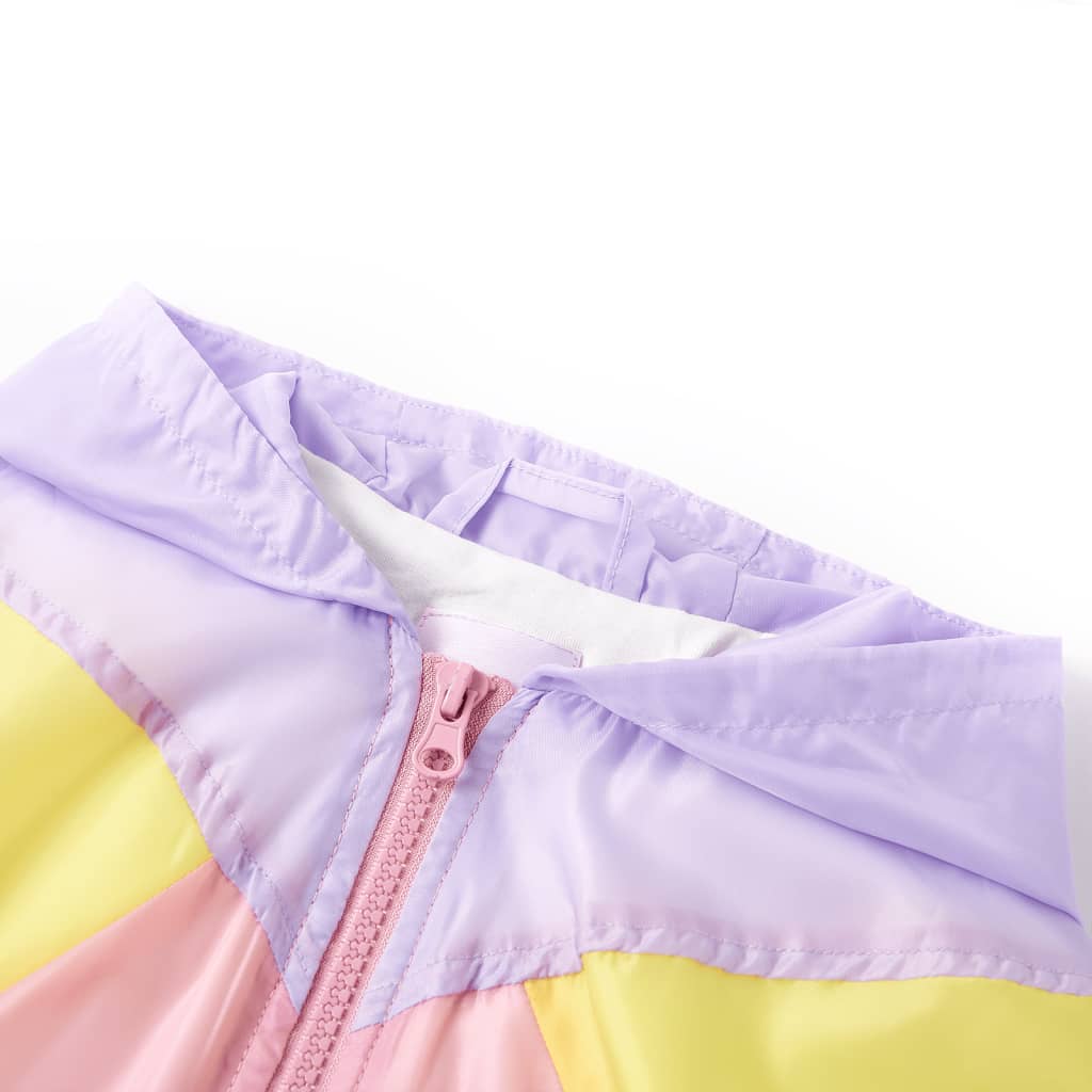 VidaXL Kinderjacke mit Kapuze 92 Mehrfarbig